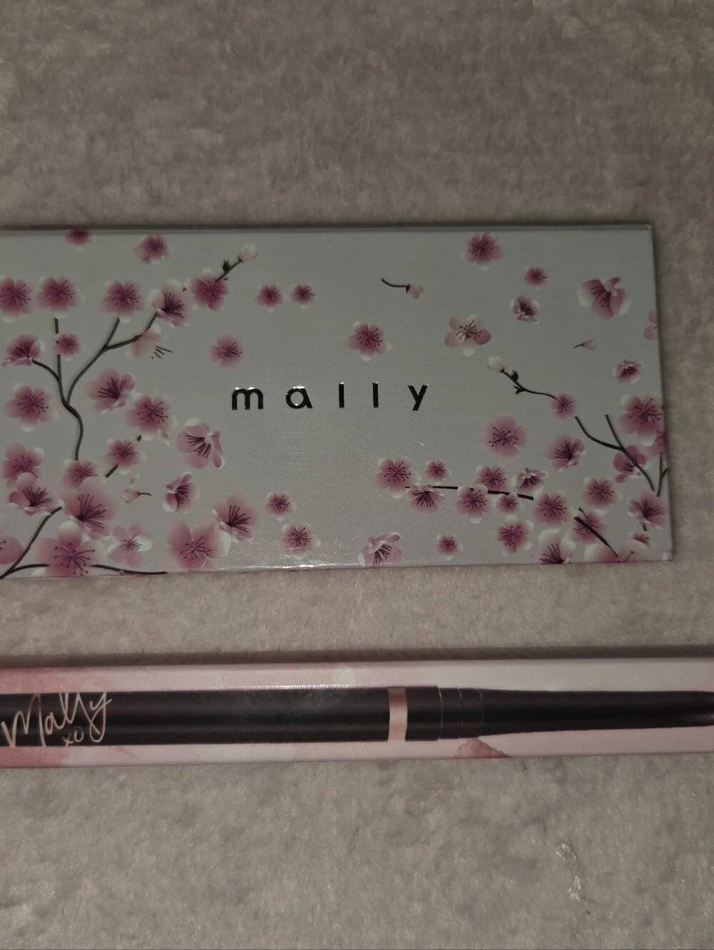 Mally Eye Shadow Duo Palette in Frosted Taupe &  Evercolor Gel Eyeliner
